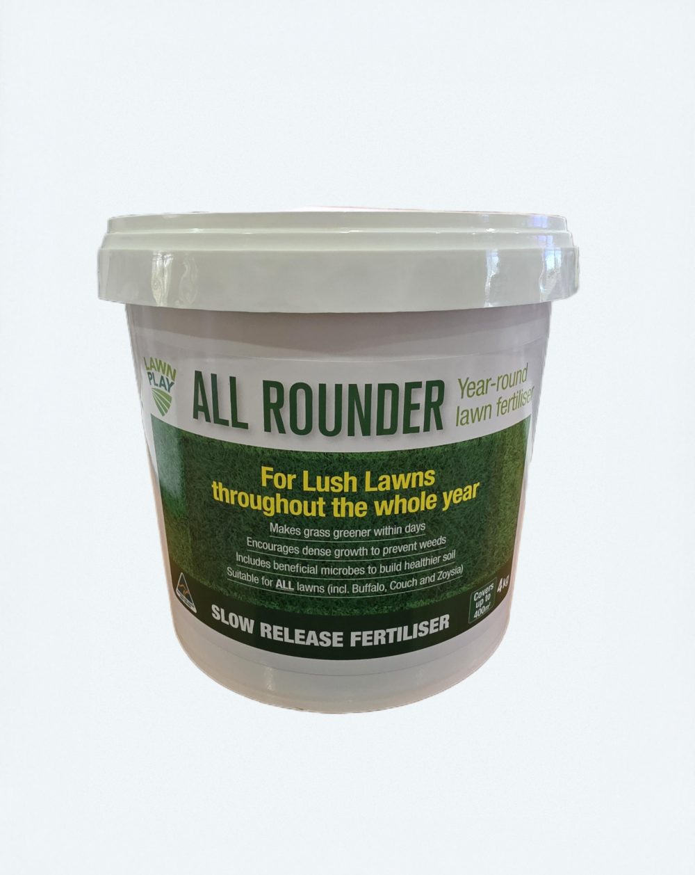 Lawn Play All Rounder Fertiliser 4kg (Covers 400sqm)