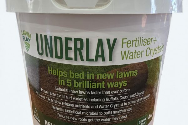 Lawn Play Underlay Fertiliser and Water Crystals 4 kg (Covers 160 m²)